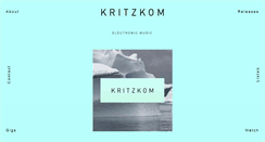 Desktop Screenshot of kritzkom.com